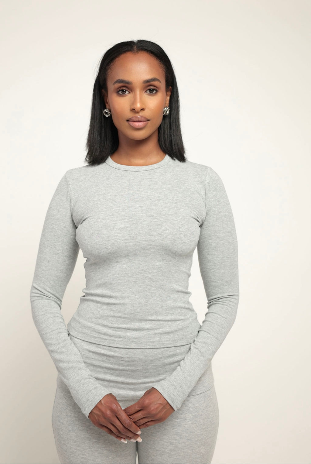 Aläi Flare Foldover Set - Grey
